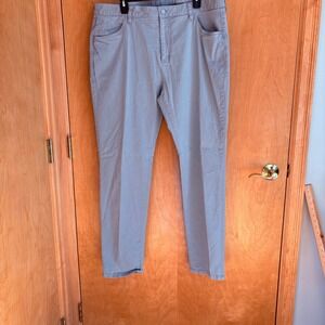 RHONE‎ Mens Gray 40 Athletic Fit Pants Stretch Comfortable Everyday Chinos